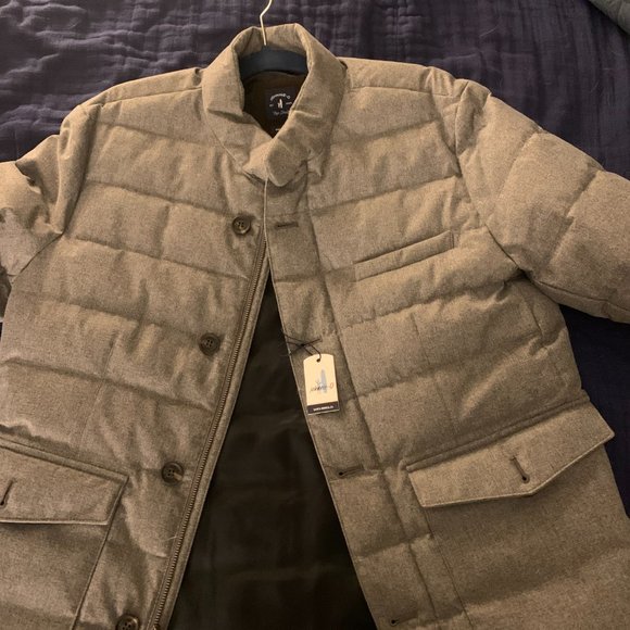 johnnie-O | Jackets & Coats | Brand New With Tags Light Gray Johnnieo ...